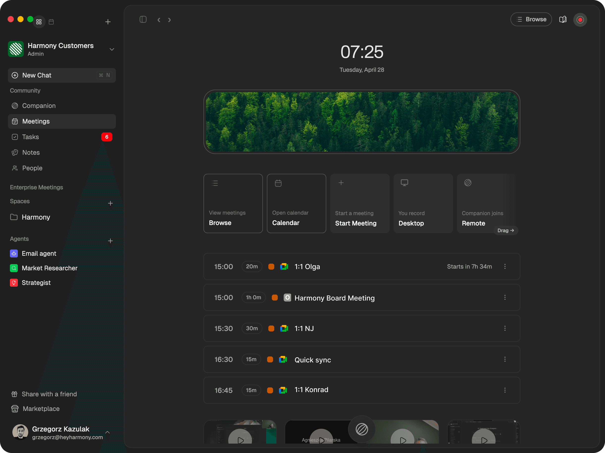 Harmony Platform
